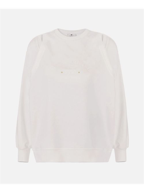 CUT-OUT JERSEY ELISABETTA FRANCHI | MD01261E2360 avorio